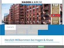 Tablet Screenshot of hagenundkruse.de